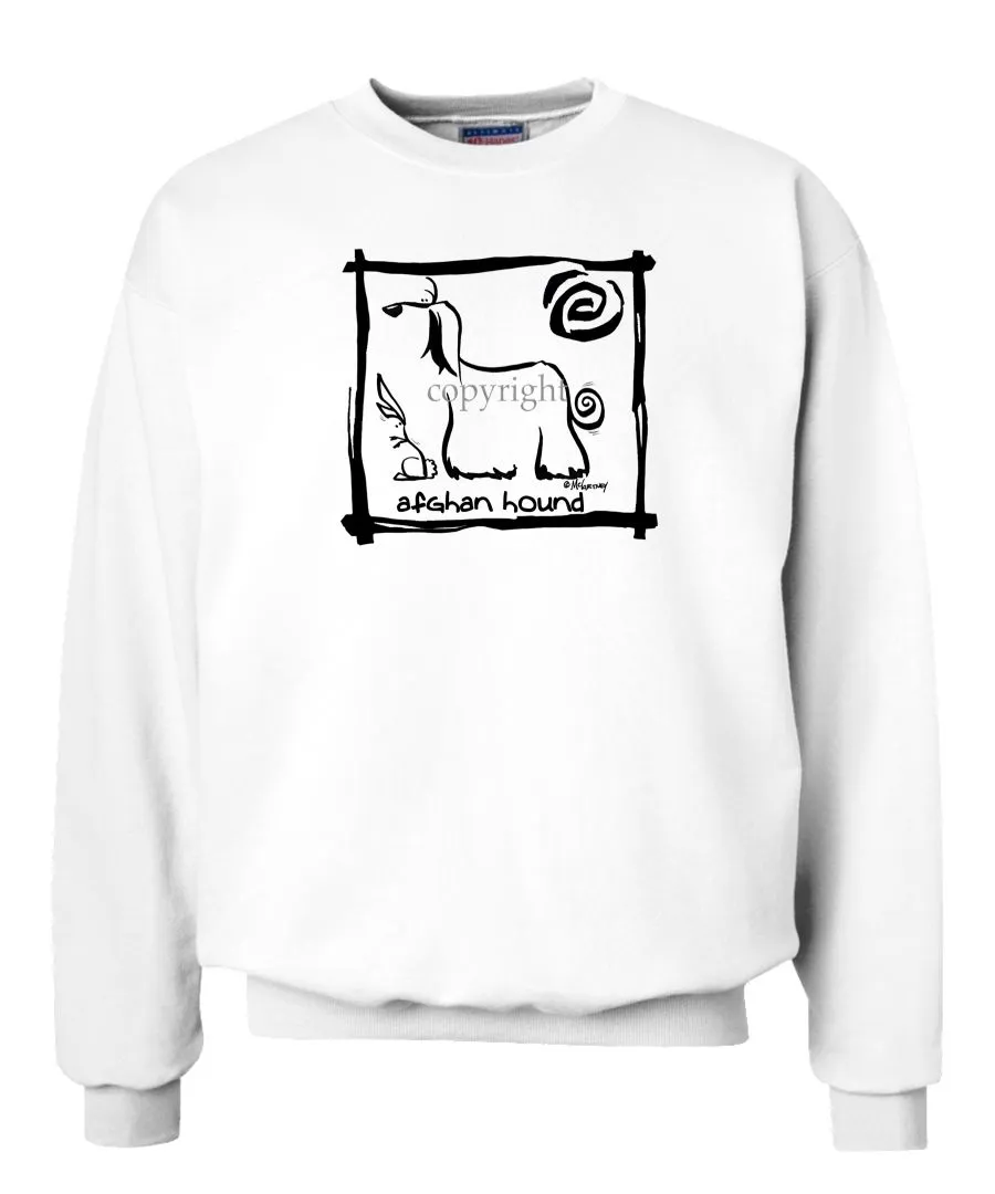 Afghan Hound - Cavern Canine - Sweatshirt