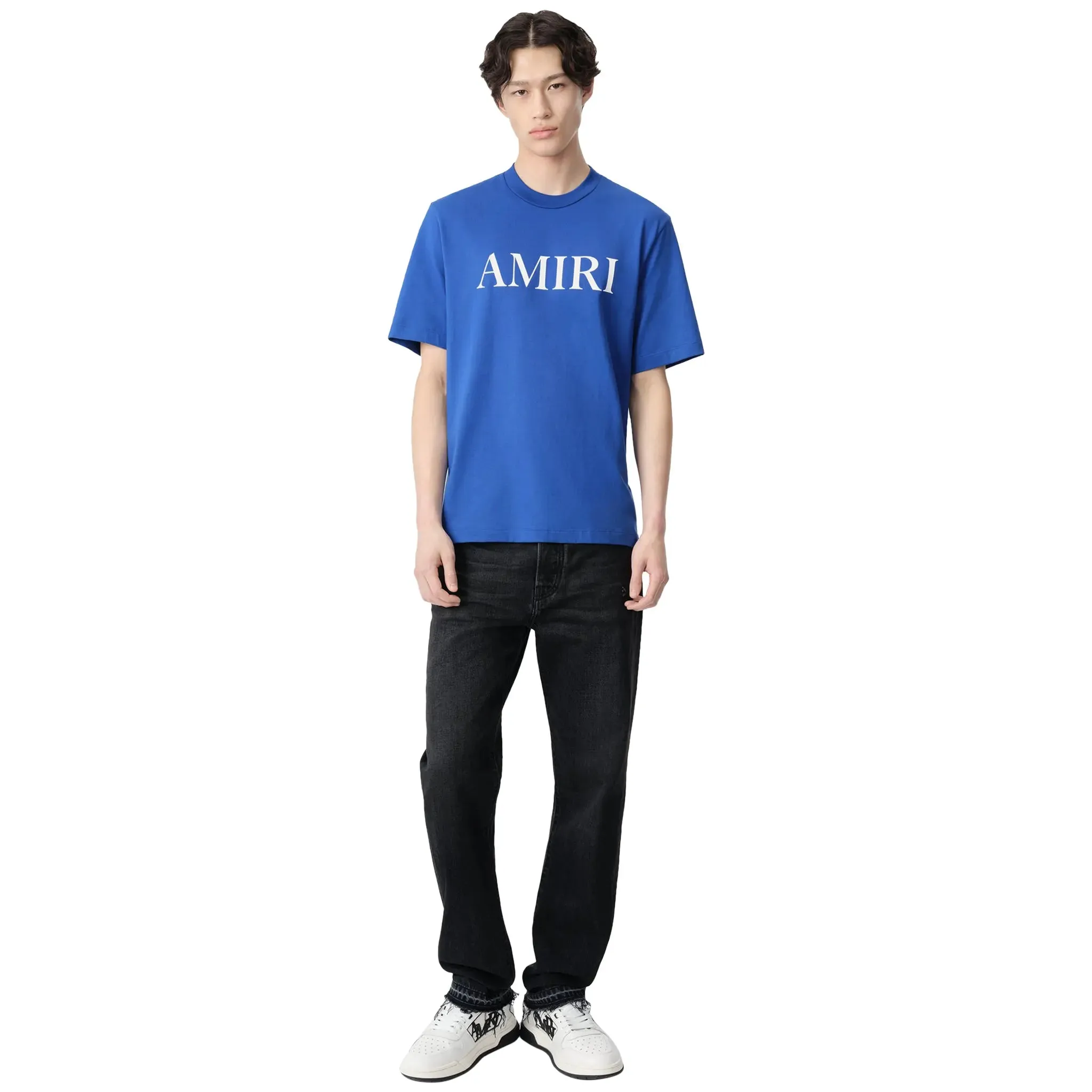 Amiri Core Logo Blue T Shirt