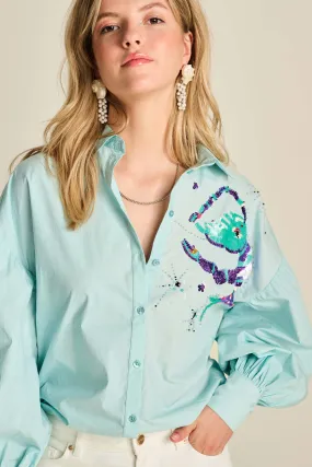 Aqua Lobster Shirt