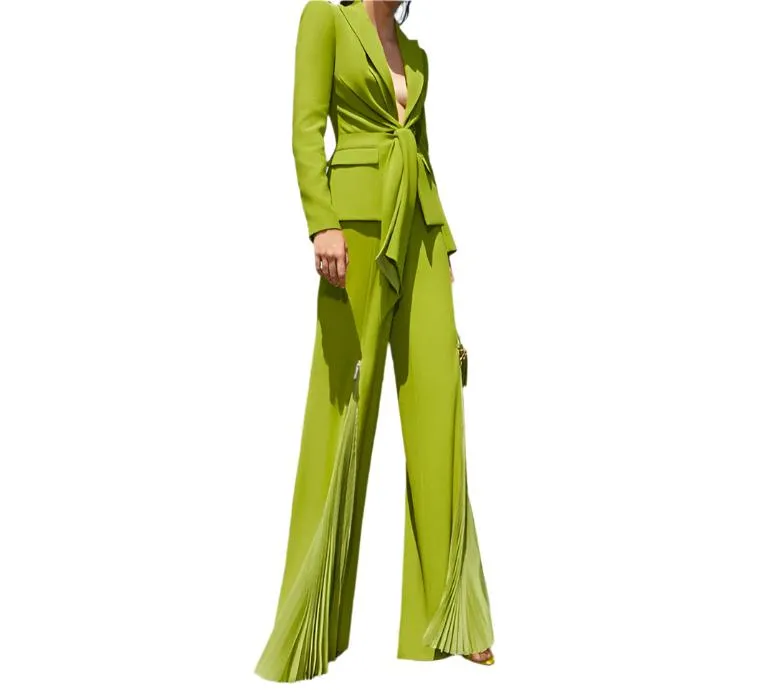 BLUMA Zipper Pants Suit