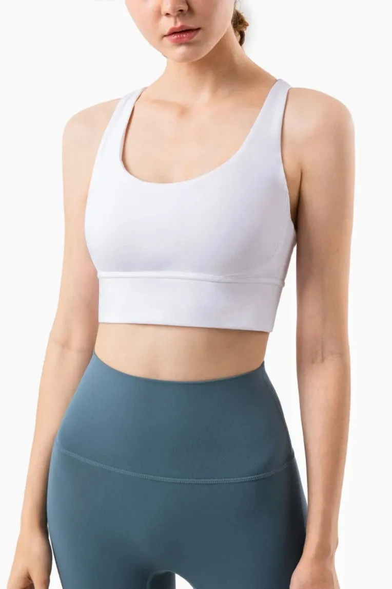 Breathable Longline Sports Bra