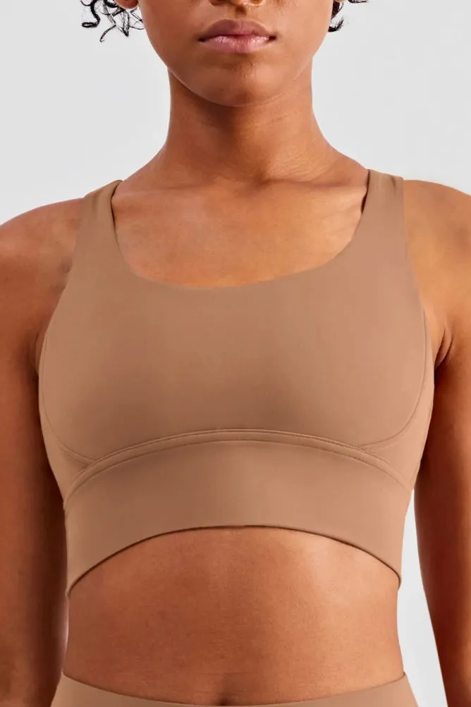 Breathable Longline Sports Bra