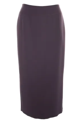 Busy Clothing Womens Dark Purple Long Skirt