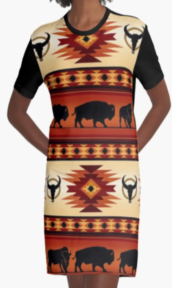 Cowgirl Kim Buffalo Canyon Tee Dress