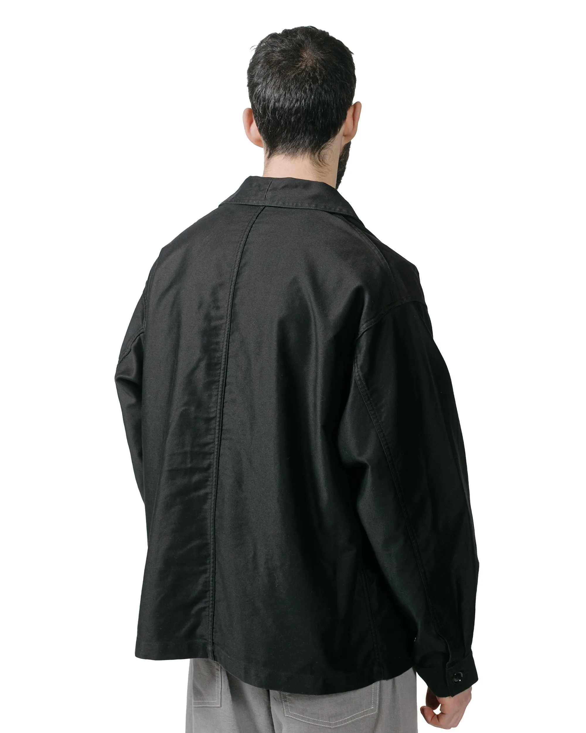 Danton Moleskin Wide Coveralls Black