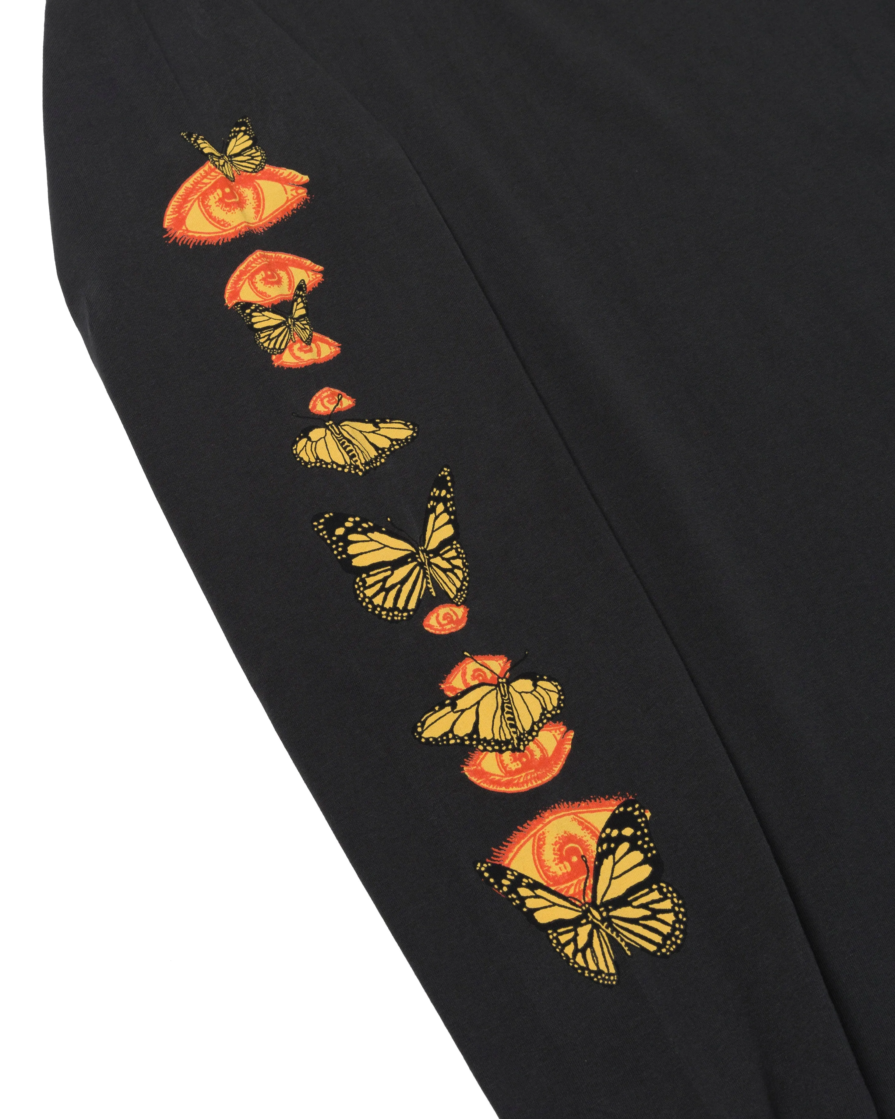 Feel The Earth Breathe Butterfly Long Sleeve Tee