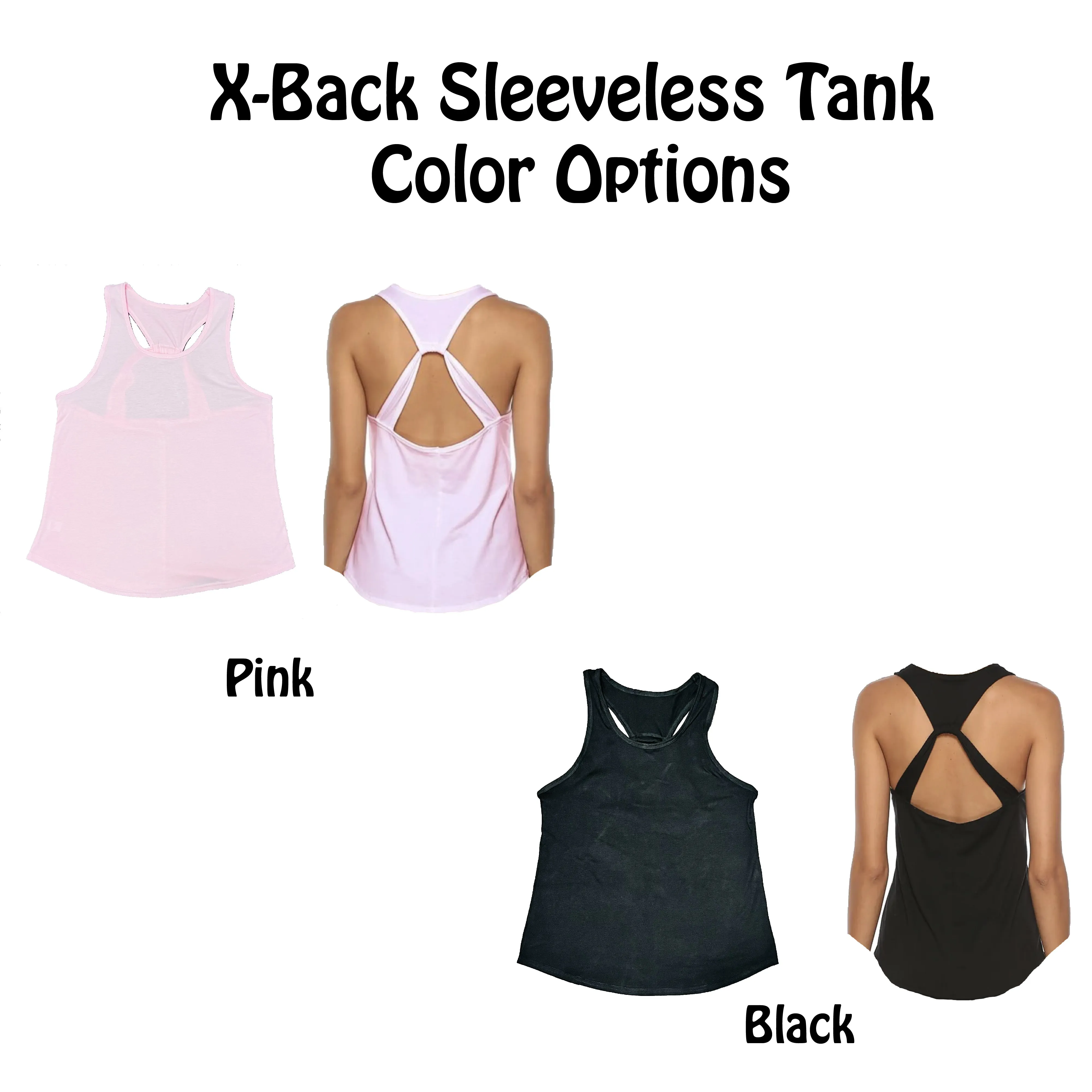 Hocus Pocus | Women's Open X-Back Pickleball Tank | Quick Dry Athletic Shirt