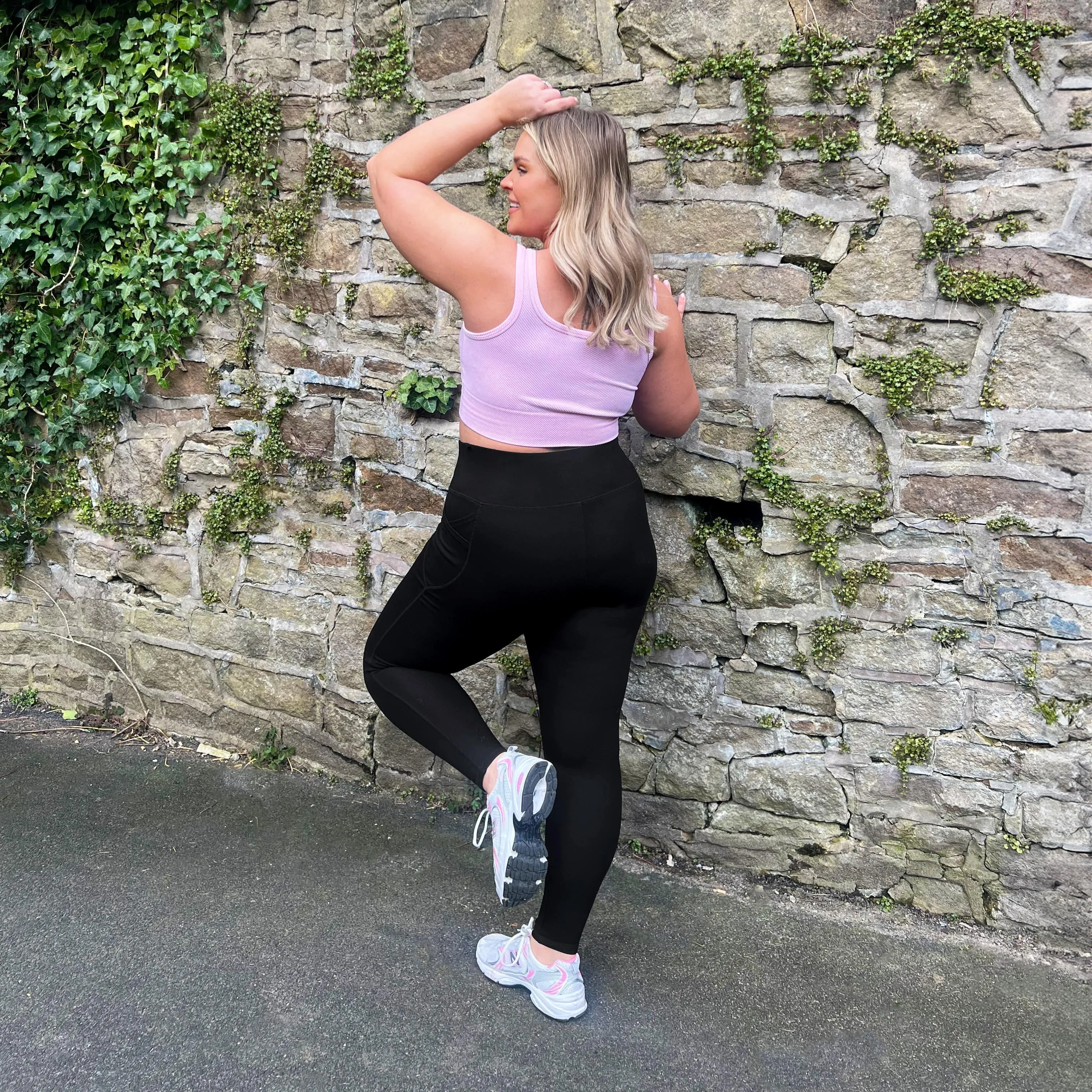 Long Squat Proof Leggings - Black (V2)