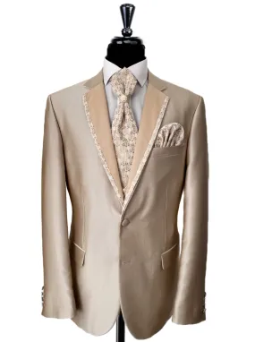 MAKROM Tan 5 Piece Suit