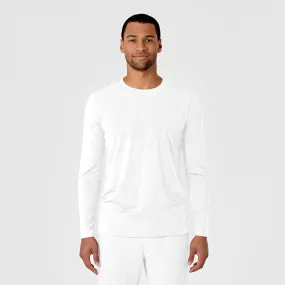 Men's Performance Long Sleeve Tee - White