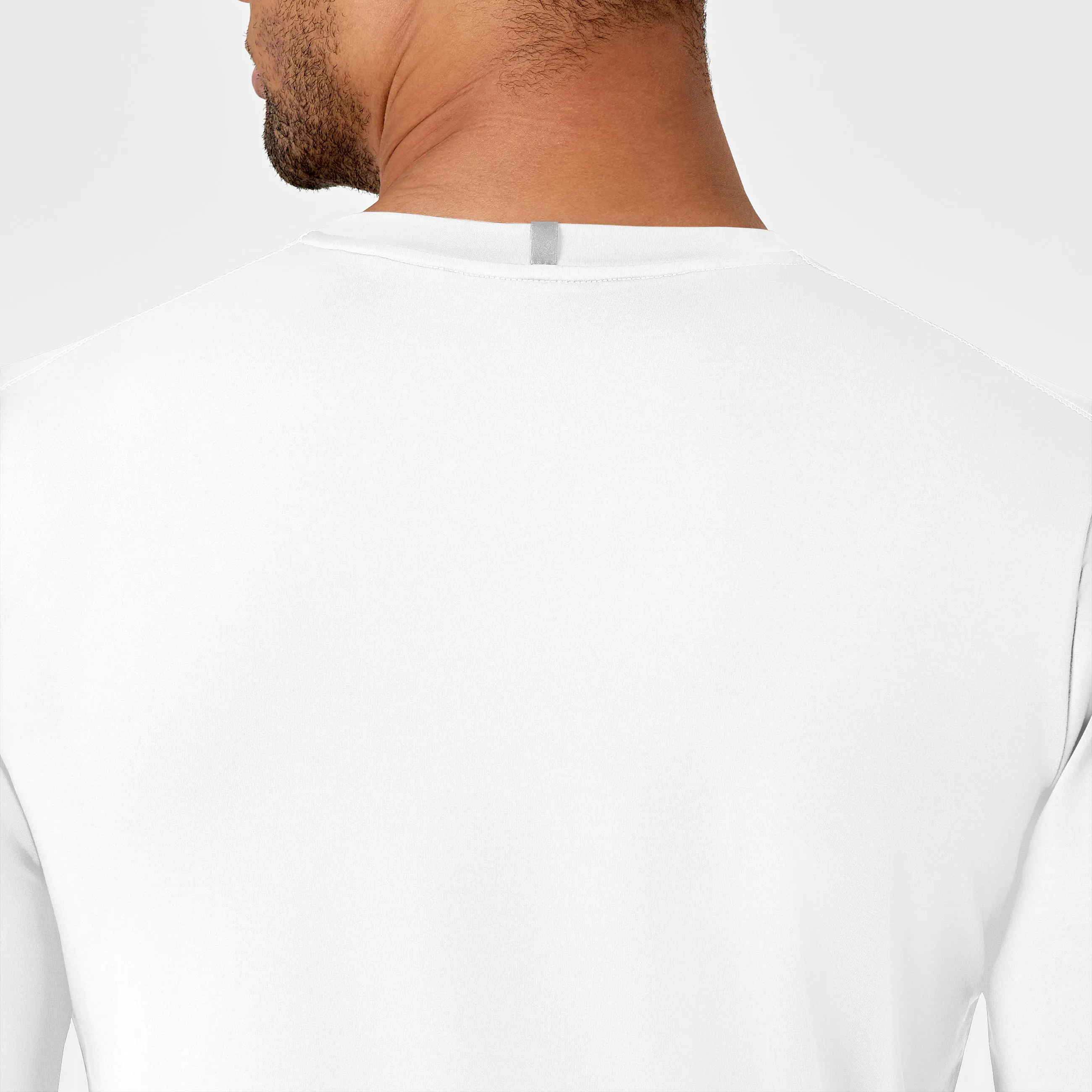 Men's Performance Long Sleeve Tee - White