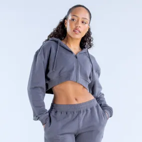 Revive Mid Weight Crop Zippy