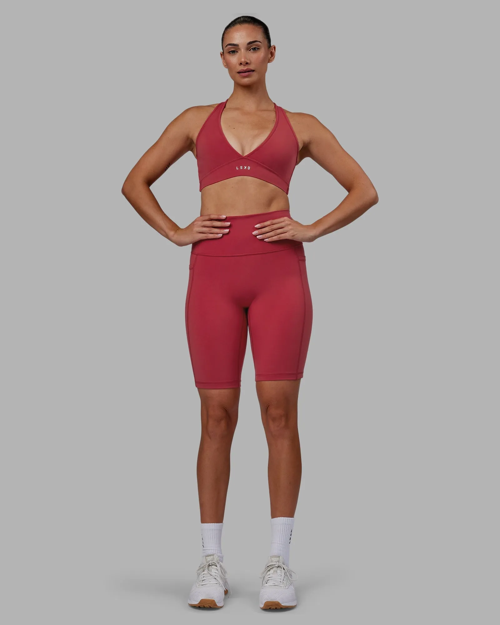 Stamina Sports Bra - Claret